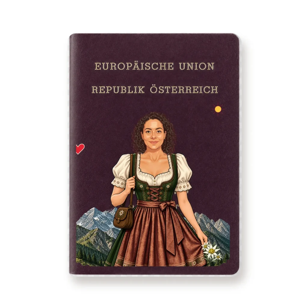 Grande Dame / Transparente Passhülle - selbst gestalten! – Bild 3
