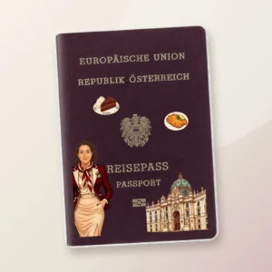 Grande Dame / Transparente Passhülle - selbst gestalten!