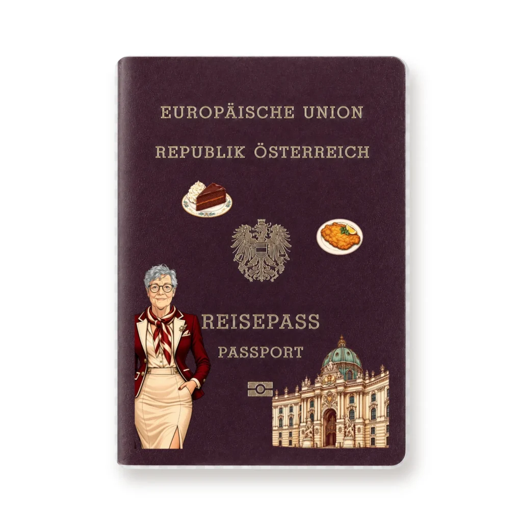 Grande Dame / Transparente Passhülle - selbst gestalten! – Bild 4